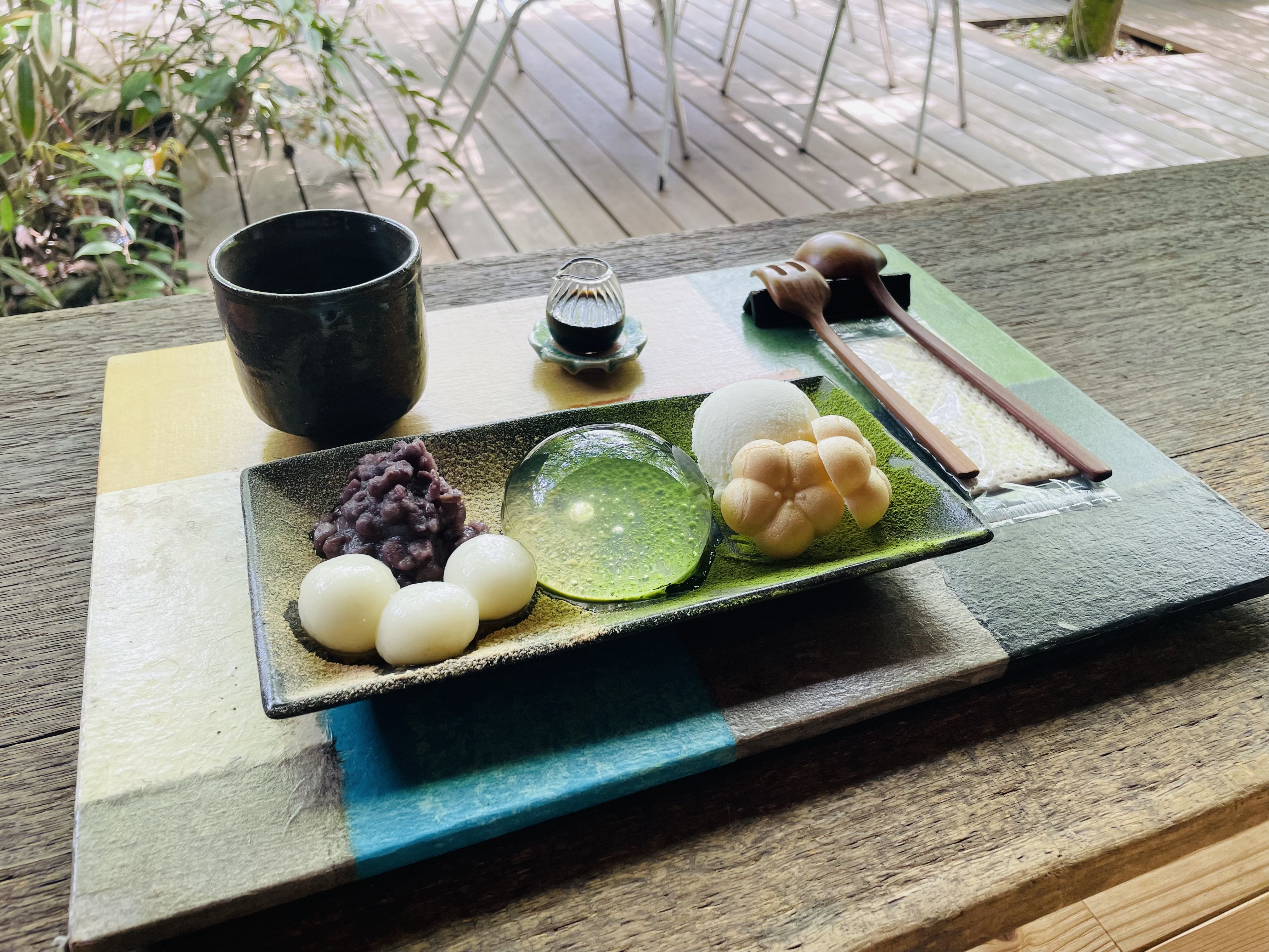 みずたまプレート(抹茶付き)