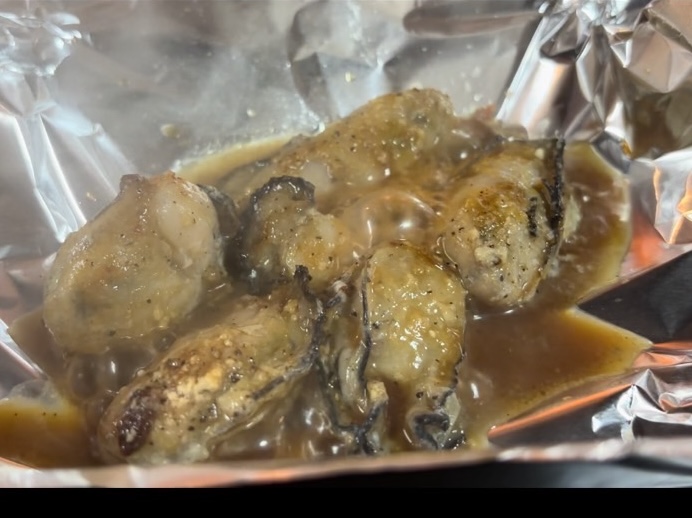 牡蠣焼き